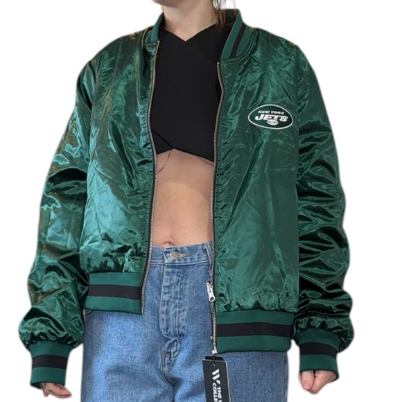 NY Jets Reversible Bomber Jacket